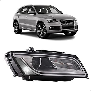 Farol Led Dianteiro Audi Q5 2013 2014 2015 2016 Direito Passageiro 8R0941005B Novo