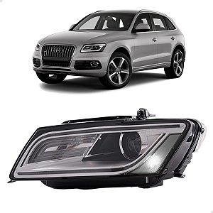 Farol Led Dianteiro Audi Q5 2013 2014 2015 2016 Esquerdo Motorista 8R0941006B Novo