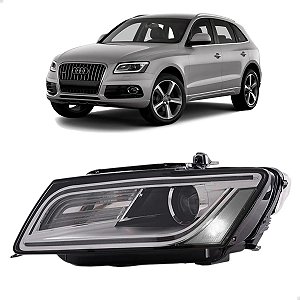 Farol Led Dianteiro Audi Q5 2013 2014 2015 2016 Esquerdo Motorista 8R0941006B Novo