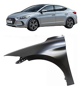 Paralama Dianteiro Elantra 2017 2018 Lado Motorista Esquerdo