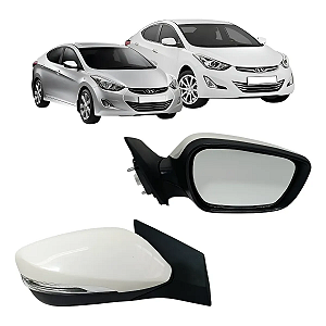 Retrovisor Elantra 2011 2012 2013 2014 2015 Direito Com Pisca