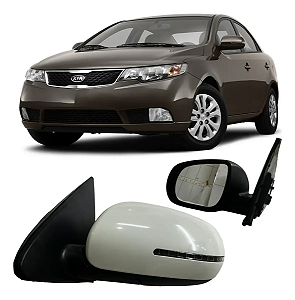 Retrovisor Elétrico Com Pisca Cerato 2011 2012 2013 Motorista Esquerdo 876101M005 Novo