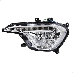 Farol Milha LedGrand Santa Fé 2013 2016 Esquerdo Motorista 92201B8100