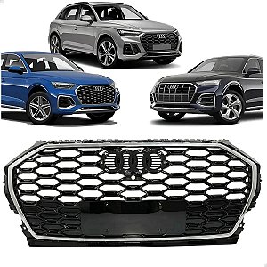 Grade Superior Friso Prateado Audi Q5 2021 2022 2023 2024 2025 80F853651RN4 Novo