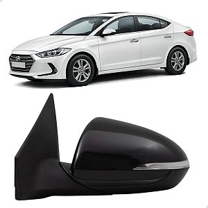 Retrovisor Elétrico Pisca Elantra 2017 2018 Esquerdo Motorista 87610F3030 Novo