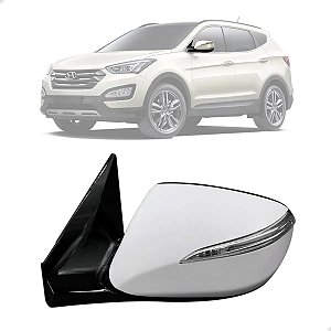 Retrovisor Pisca Dianteiro Santa Fé 2013 2014 2015 2016 Esquerdo Motorista 876102W050 Novo