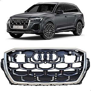 Grade Superior Friso Prateado Audi Q7 S Line 2025 2026 Novo 4M0853651BMRN4 Novo