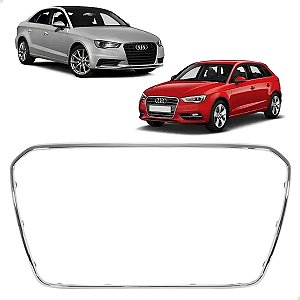 Friso Moldura Dianteiro Cromado Audi A3 2013 2014 2015 2016 8V5853651H Novo