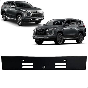 Suporte Placa Dianteiro Pajero Sport 2020 2021 2022 2023 2024 2025 6430A357 Novo