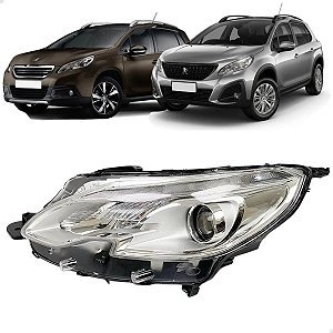 Farol Esquerdo Motorista Peugeot 2008 2016 2017 2018 2019 2020 2021 2022 9826286680 Novo