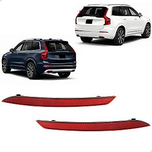 Par Refletor Parachoque Traseiro Volvo Xc90 2016 17 21 2024