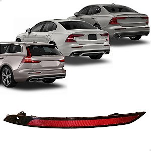 Refletor Traseiro Volvo S60 V60 2019 2020 2021 2022 Esquerdo 32337874