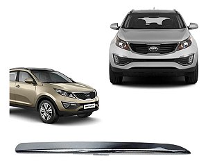 Moldura Friso Cromado Parachoque Sportage 2011 2012 2013 2014 2015 2016 Lado Direito