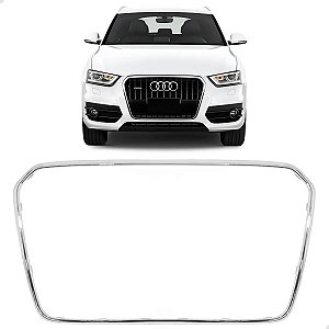Friso Moldura Cromada Grade Superior Audi Q3 2012 2013 2014 2015 8U0853651J