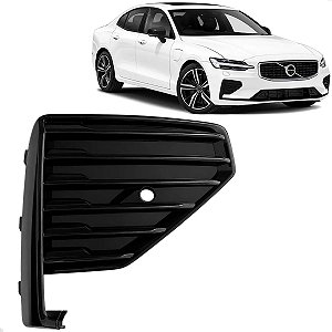 Grade Moldura Milha Dianteiro S60 R Design 2019 2021 Direito 32227027