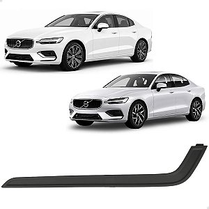 Acabamento Moldura Grade Milha S60 V60 2019 2020 2021 Esquerdo Motorista 31455648