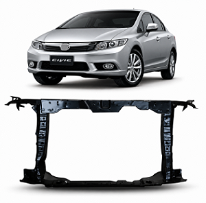 Painel Suporte Dianteiro Radiador New Civic 2012 2013 2014 2015 2016 Novo
