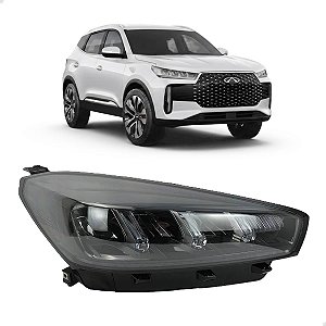 Farol Led Dianteiro Chery Tiggo 5x 5x Pro 2027 Direito Passageiro Novo