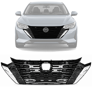 Grade Central Superior Parachoque Dianteiro Nissan Sentra 2025 2026 62310-6YLOA Novo