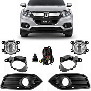 Kit Completo Grade Farol Milha Honda Hr-v 2019 2020 2021