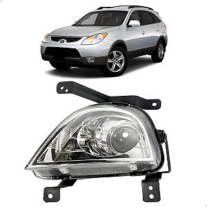 Farol Milha Auxiliar Hyundai Veracruz 2007 2008 2009 2010 2011 2012 Esquerdo Motorista 922013J000 Novo