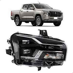 Farol Full Led Mitsubishi L200 Triton 2026 2027 Direito Passageiro 26010A040P Novo