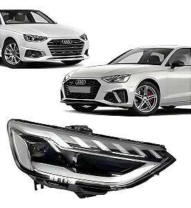 Farol Xênon Led Passageiro Audi A4 2020 2021 2022 2023 8w0941034d