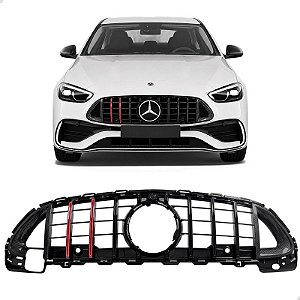 Grade Superior Dianteiro AMG Mercedes C200 C300 2020 2021 2022 2023 2024 2025 2026 Novo