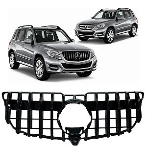 Grade Dianteira Amg Gtr Mercedes X204 Glk220 2013 2014 2015 Black Piano