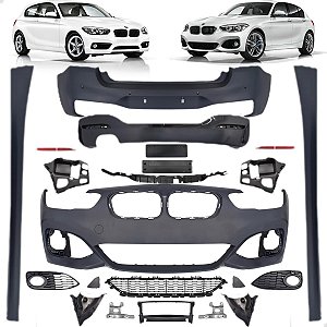 Bodykit Parachoque Dianteiro M Sport BMW 120i 125i 2016 2019 51117429711