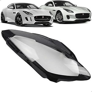 Lente Farol Jaguar FType 2014 2015 2016 17 2018 2019 Direito BX7200506242