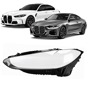 Lente Farol Dianteiro Bmw M440i 430i M3 420i I4 2021 2024 Esquerdo Motorista 63118084887