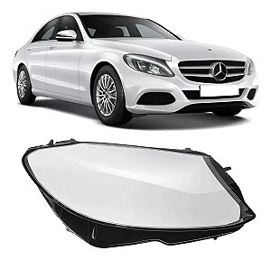Lente Farol Direito Mercedes C180 C200 C250 C300 2015 2020