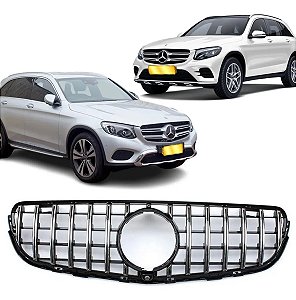 Grade Amg Gtr Cromada Mercedes W253 Glc250 15 2017 2018 2019