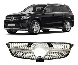 Grade Dianteira Diamond Mercedes W166 Gle350 2016 2017 2018