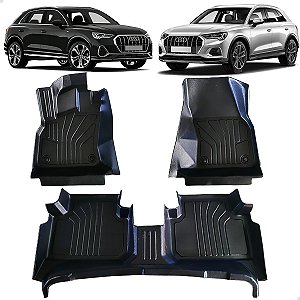 Tapete Interno Acabamento Audi Q3 2020 21 2022 2023 24 2025