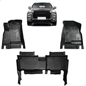 Tapete Interno Acabamento Chery Tiggo 8 2021 2023 2024 2025