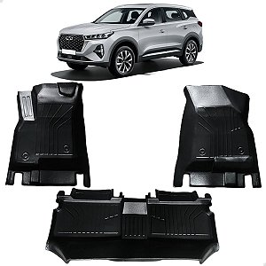 Tapete Interno Chery Tiggo 7 Pro 2021 2022 23 2024 2025 2027