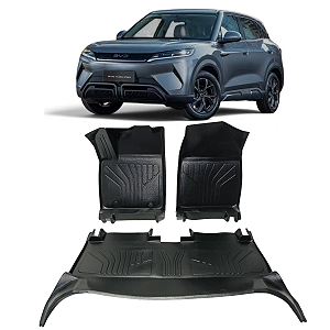 Tapete Interno Acabamento BYD Yuan Pro 2024 2025 2026 Novo