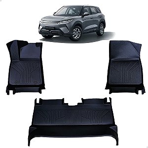 Tapete Interno Acabamento BYD Yuan Pro 2024 2025 2026 Novo