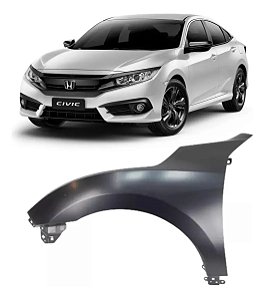 Paralama Dianteiro Honda Civic G10 2017 2019 2020 Esquerdo