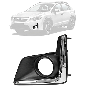 Grade Milha Friso Cromado Subaru Xv 2016 2017 Novo Esquerdo