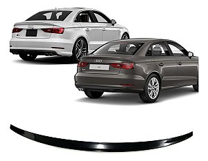 Aerofolio Spoiler Traseiro Audi S3 A3 2014 2016 17 2018 2020