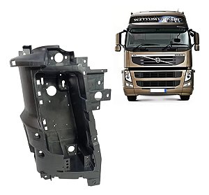 Carcaça Suporte Farol Volvo Fm Fh 2004 2006 2010 Direito