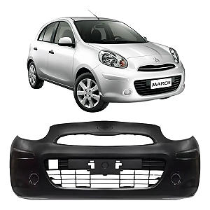 Parachoque Dianteiro Nissan March 2011 2012 2013 2014 Novo