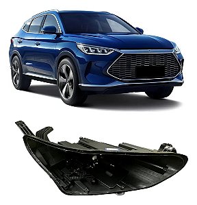 Carcaça Farol Byd Song Plus 2022 2023 2024 Lado Direito Novo