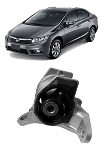 Coxim Cambio Calço Superior Honda Civic 2012 2016 Esquerdo