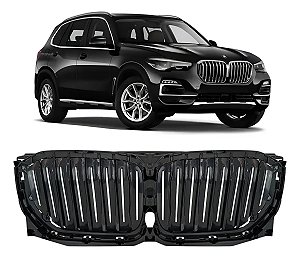 Defletor Duto Ar Suporte Grade Dianteira Bmw X5 2018 2019 2020 Sem Furo