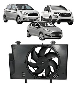 Eletroventilador Ventoinha Ecosport Fiesta Ka 2013 2014 2017