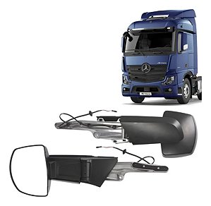Espelho Rampa Retrovisor Mercedes Actros 2020 2021 2022 2025